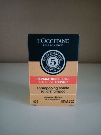 Shampoing solide (Réparation intense)