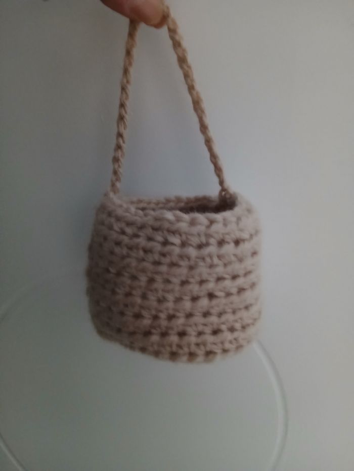 Petit panier fait main