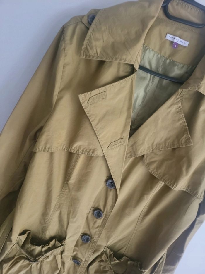 Veste / trench - Patrice Bréal - Taille 5 / 44-46 - photo numéro 5