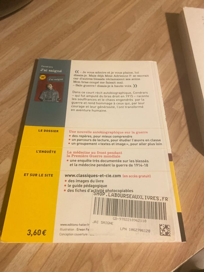 J’ai saigné - photo numéro 2