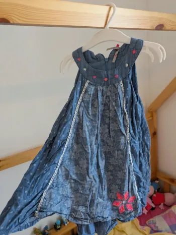 Robe en jean