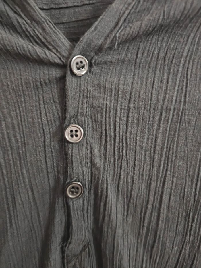 Chemise en coton noir XL - photo numéro 3