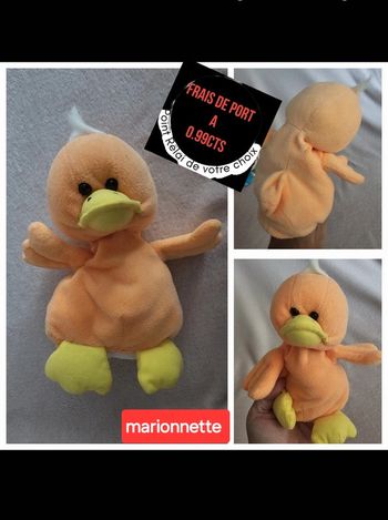 Poussin 🐤  peluche type marionnette