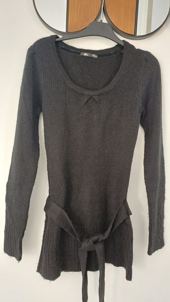 Pull noir  long Mim