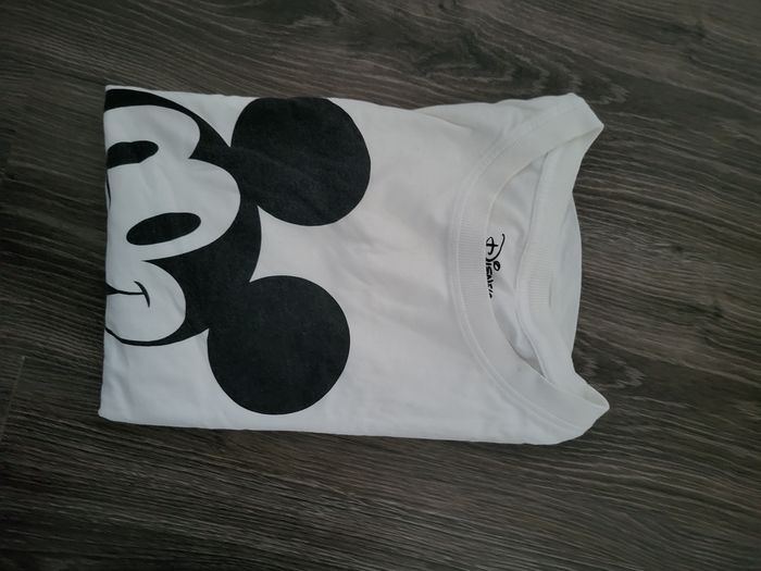 T shirt blanc Mickey - photo numéro 3