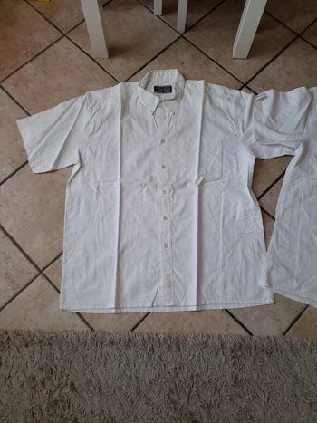 chemise blanche coton T44 Challenger EVG