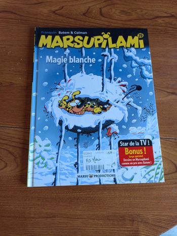 BD marsupilami 19 magie blanche