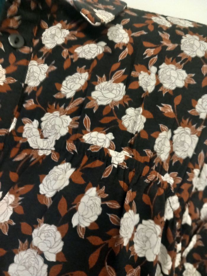 Robe chemise élégante mango fleuri - photo numéro 4