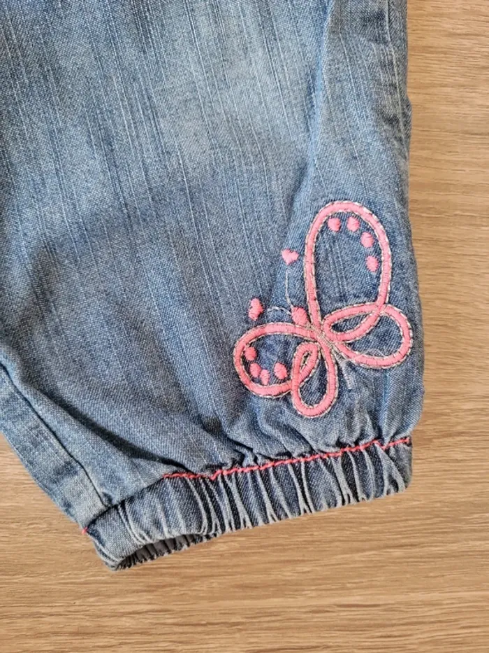 Lot de 3 pantalons fille en 9 mois - photo numéro 7