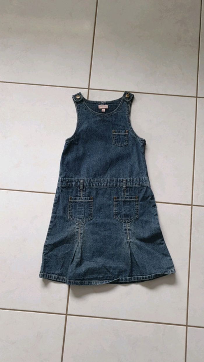 Robe en jean fille 10 ans CFK V13
