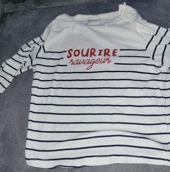 T shirt manches longues 23 mois