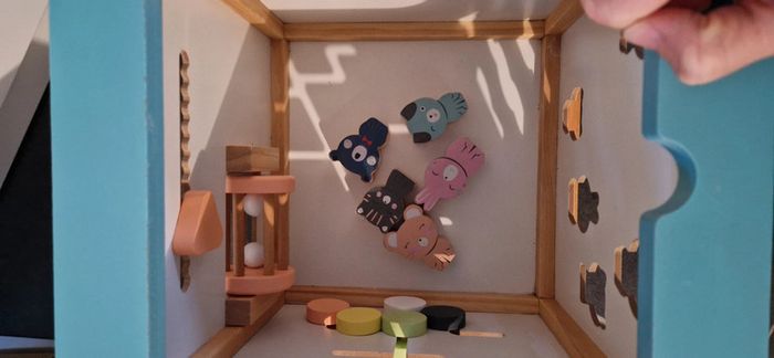 Cube en bois multi activité - photo numéro 6