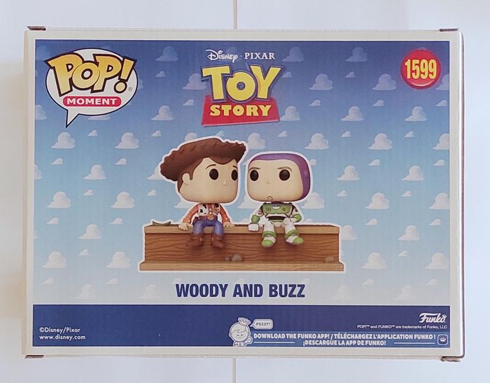 Funko POP Woody & Buzz #1599 - Disney : Toy Story - Figurine Vinyle - photo numéro 3