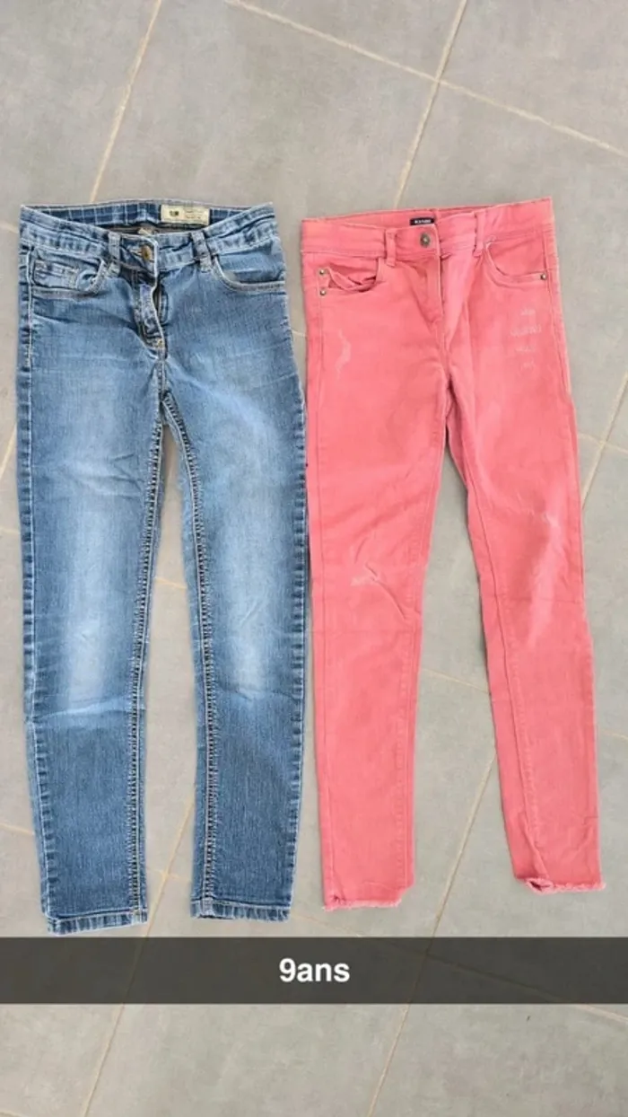 Lot de 2 jeans skinny