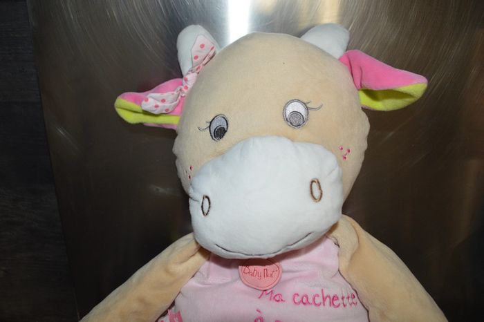 Doudou Range Pyjama Vache Coquillette Baby Nat 60 cm - photo numéro 2