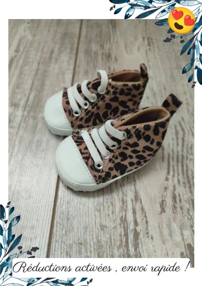 Chaussures bébé filles léopard 16/17 - photo numéro 2