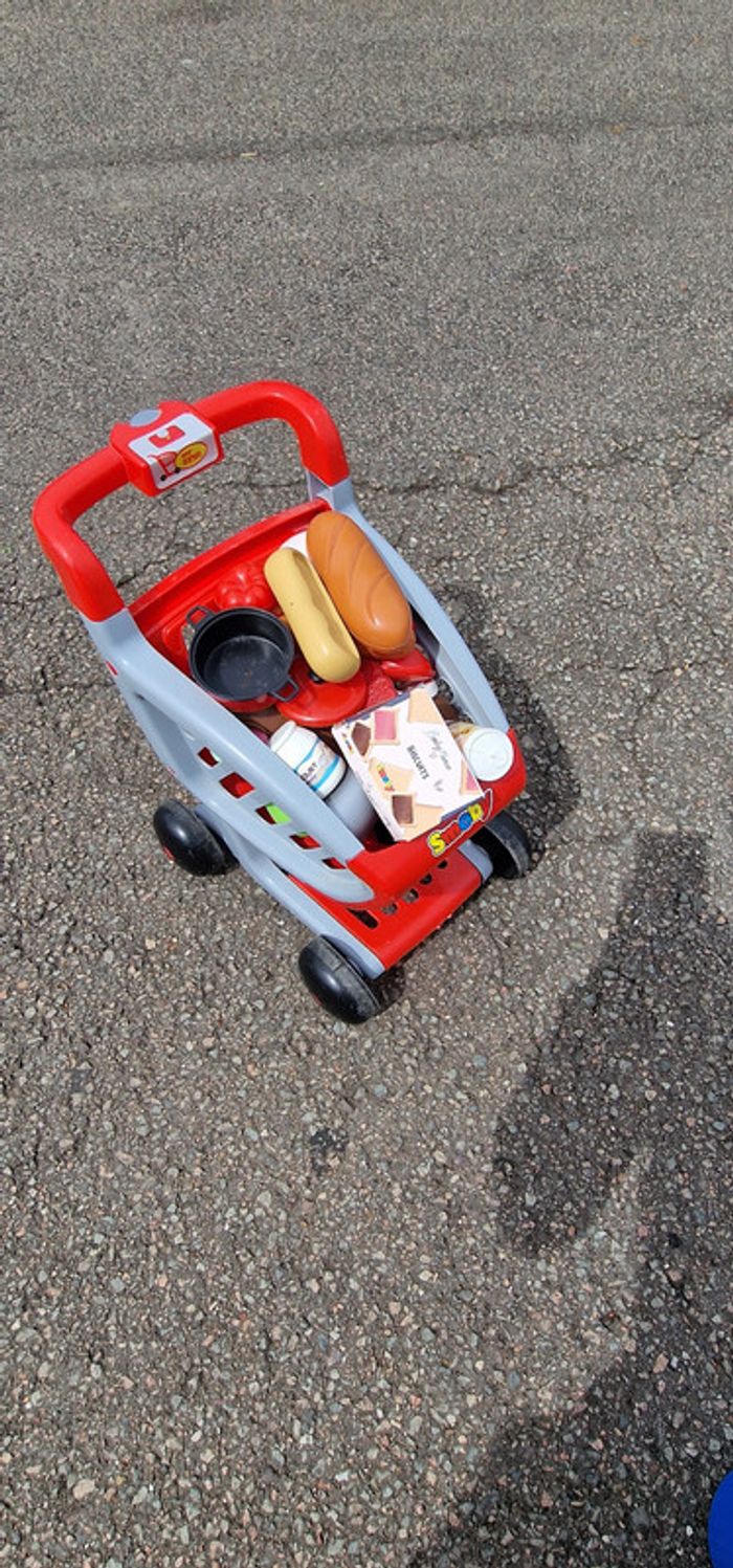 Supermarché avec chariot - photo numéro 5