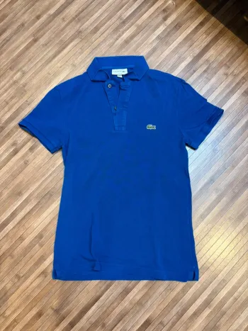 Polo slim fit Taille 2 Bleu marine