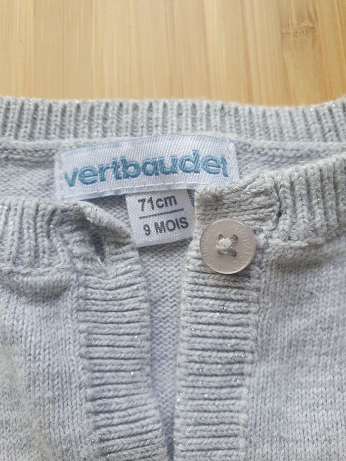 Gilet Vertbaudet 9 mois 71cm - photo numéro 3