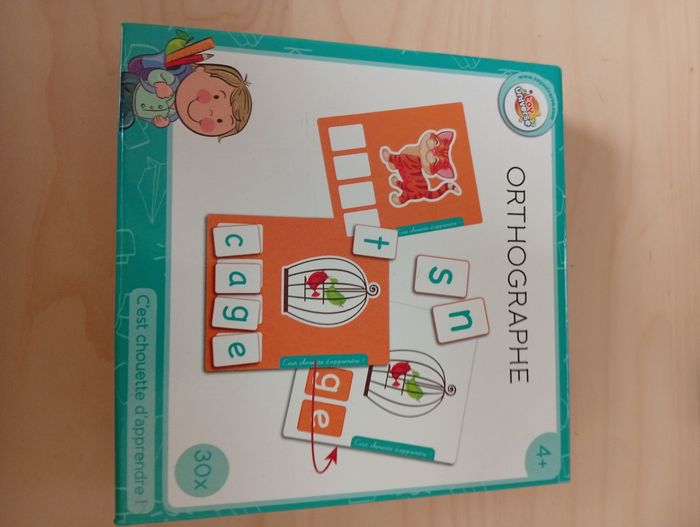 Jeu Orthographe dès 4 ans