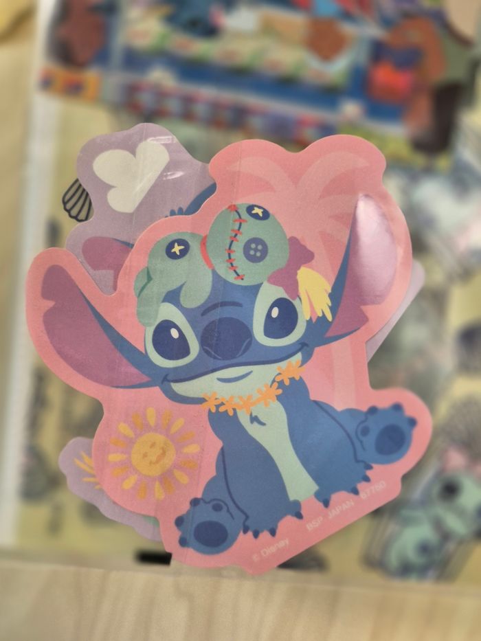 Pochette à coin + stickers Disney Ichibankuji : Stitch - photo numéro 4