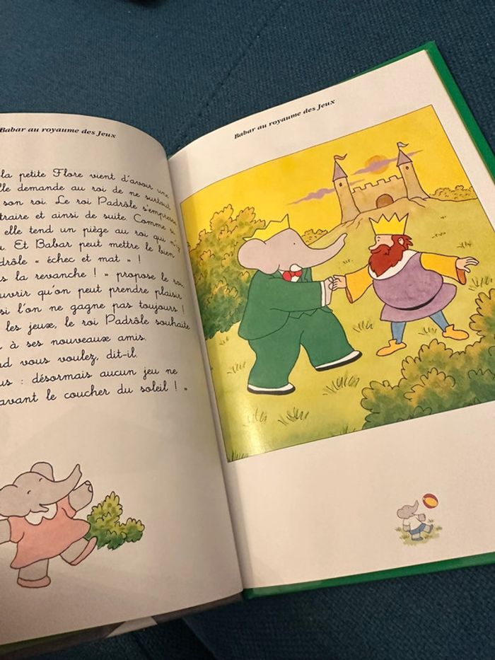 Livre vintage Mes premières histoires de Babar Bibliothèque Hachette des petits - photo numéro 4