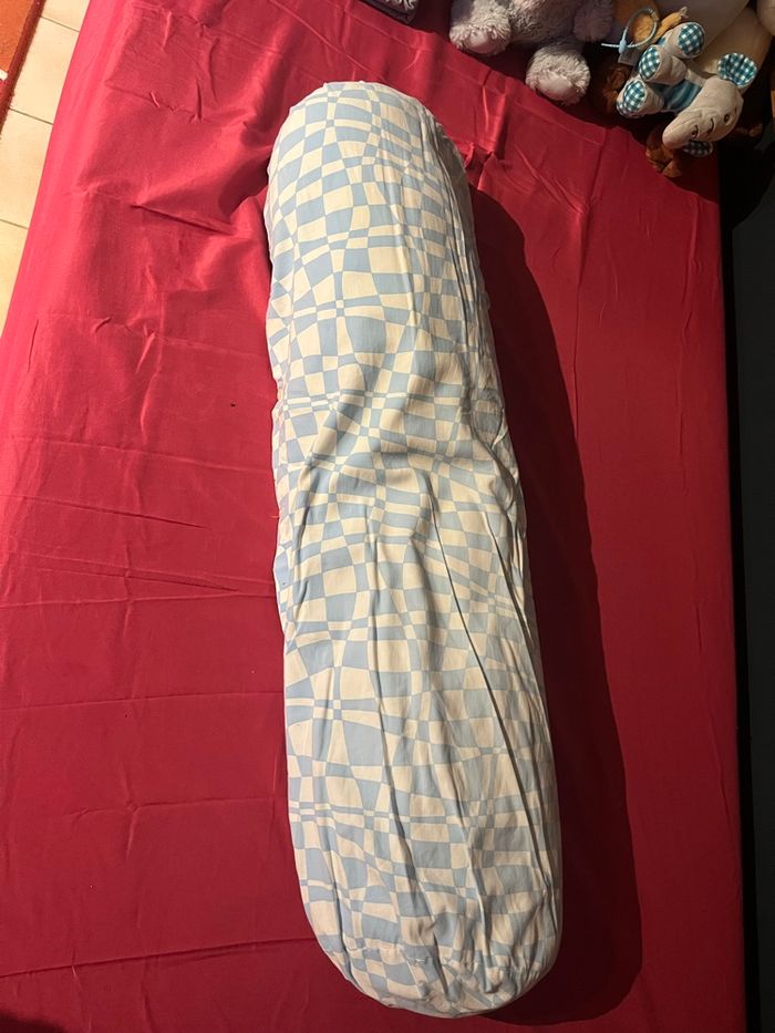 Lot polochon et petit coussin - photo numéro 4