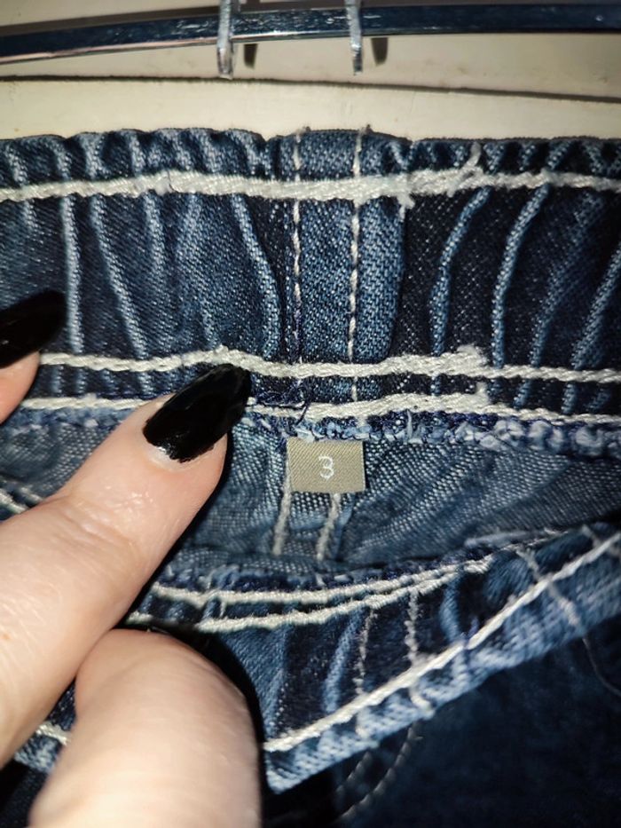 Jean taille élastique - photo numéro 3