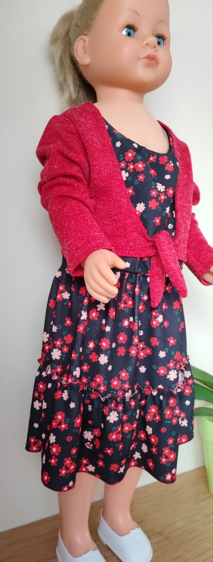 🌸 Robe fleurie effet 2 en 1 - P'tit Môme - 3 ans 🌸 - photo numéro 2
