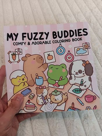 Livre de coloriage Cozy My Fuzzy Buddies – Coloriage détente pour enfants ou adultes