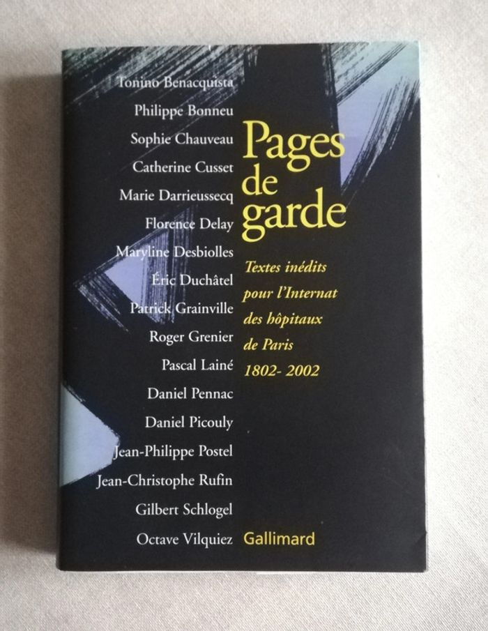 Pages de garde