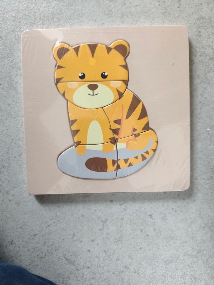 Lot puzzle en bois - photo numéro 3