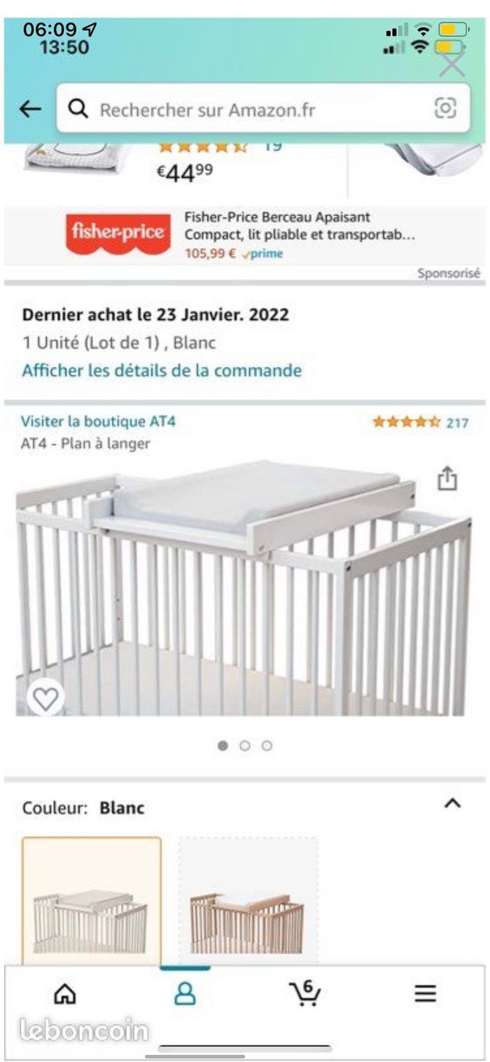 Plan à langer avec son matelas - photo numéro 3