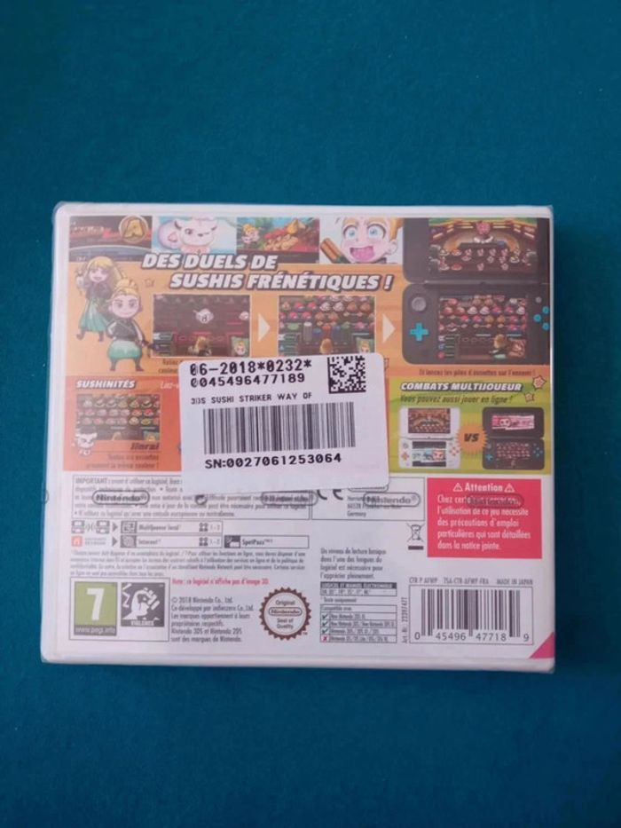 Sushi Striker The Way of Sushido 3DS 2DS - photo numéro 2