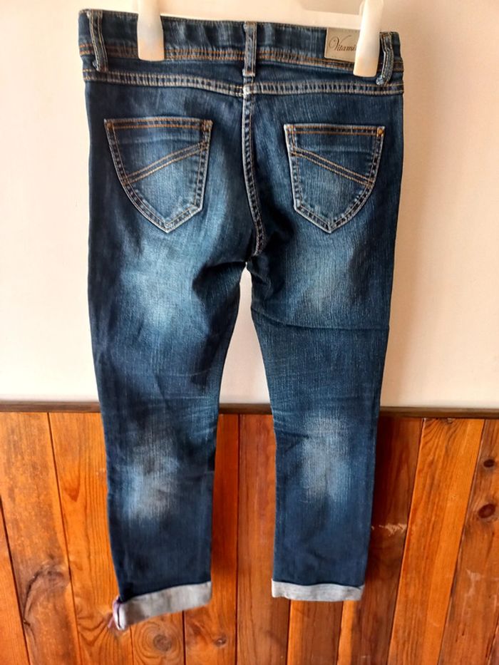 Jeans bas retourné - photo numéro 2