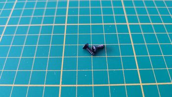 Visserie x2 pièce détachée miniature Bburago burago Jaguar SS100 1937 1/18 1/18e 1/18ème #d57