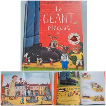 Livre le Géant Élégant, Gallimard Jeunesse