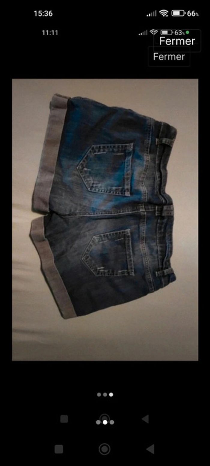 Short en jean - photo numéro 3