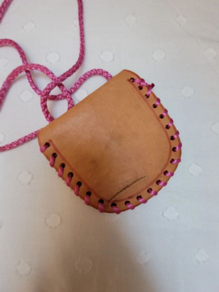 💓 Porte monnaie mignon en cuir du Mexique - photo numéro 4