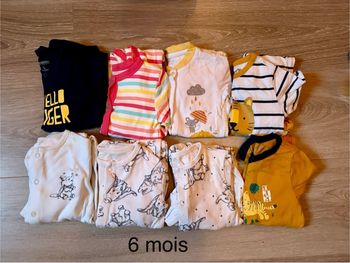 Lot pyjamas 6 mois 