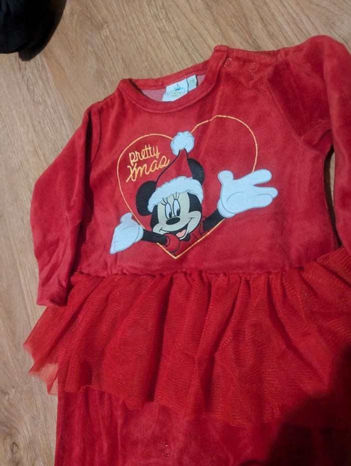 Pyjama noël 6 mois Minnie - photo numéro 2