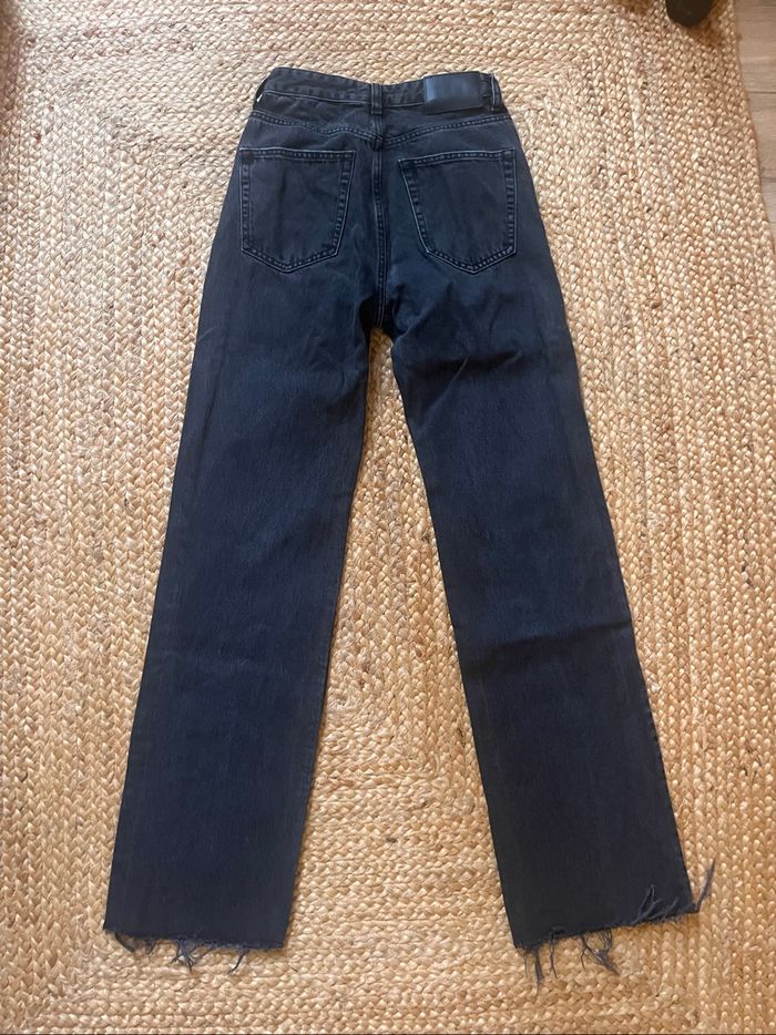 Jean Pull&bear noir délavé taille 36 tbe - photo numéro 6