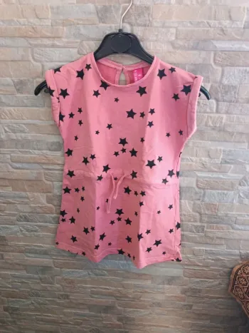 Robe rose étoiles Punkidz 4A