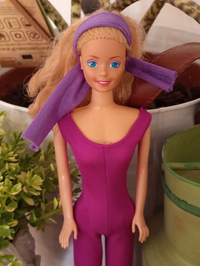 Barbie vintage tenue combi violette Super Dance 1982 - photo numéro 2