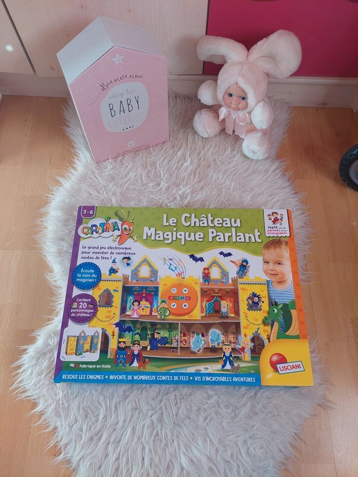 Le château magique parlant jeu d'apprentissage Lisciani Giochi Carotina TBE 🏰