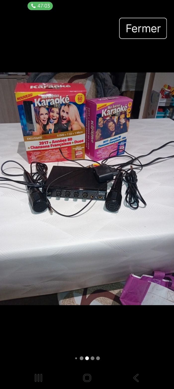 Karaoke neuf - photo numéro 9
