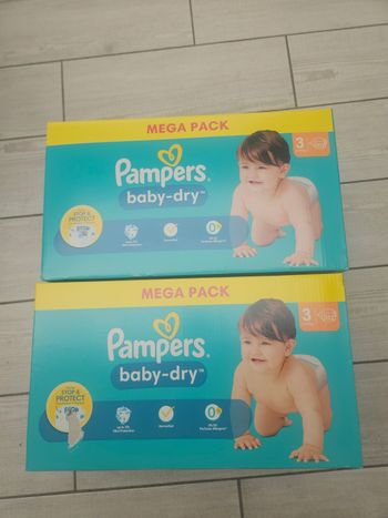 Pampers baby dry taille 3