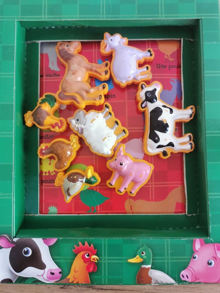 Livre avec animaux de la ferme - photo numéro 2