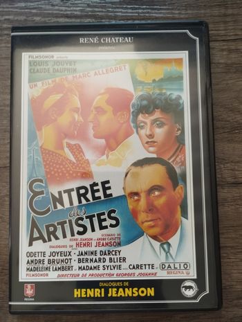 entrée des artistes 