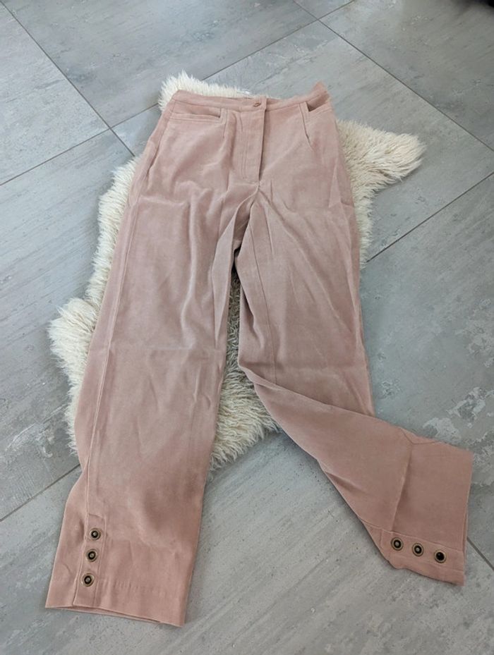 Pantalon Edmée vintage très doux au toucher - photo numéro 2